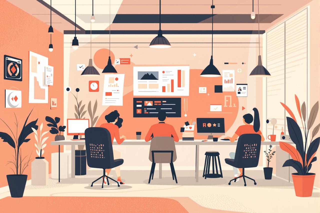 爆料网平台团队的工作环境